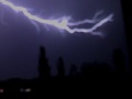 Nächtliches Gewitter mit Blitz
